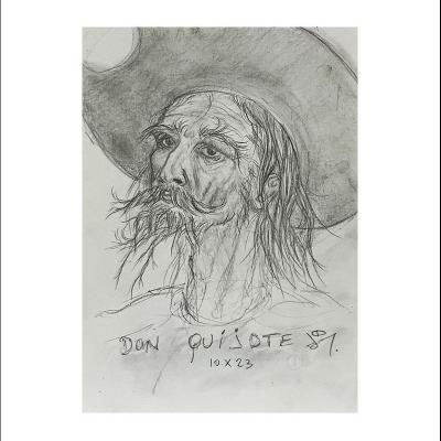 Portrait du chevalier à la triste figure, 10.XI.23