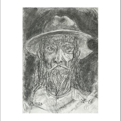 Don Quijote, portrait, 24.XI.23