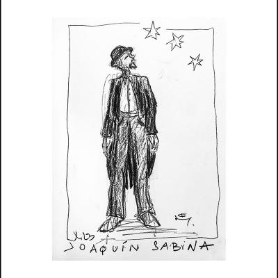 Joaquín Sabina et les étoiles 